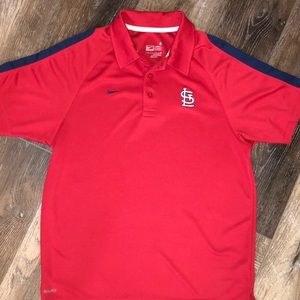 Nike Authentic MLB St. Louis Cardinals Polo